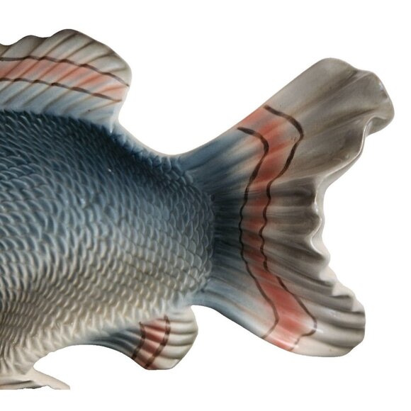 Fitz & Floyd Oceana Large Fish Serving Platter  16 1/2" - Picture 6 of 7